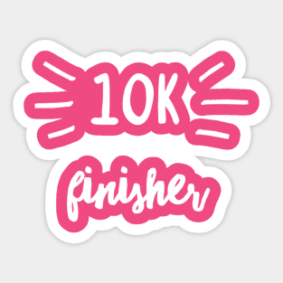 10k Finisher Sticker